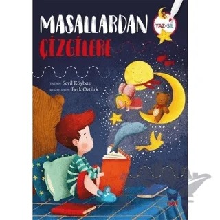 Masallardan Çizgilere – Sevil Köybaşı – Net Çocuk Yayınları kitap kapağı