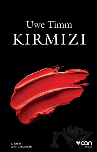 Kırmızı – Uwe Timm – Can Yayınları kitap kapağı