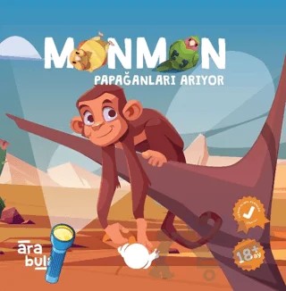 Monmon Papağanları Arıyor – Meltem Erinçmen Kanoğlu – Çikolata Yayınevi kitap kapağı