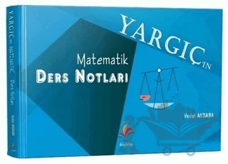 2021 Adli İdari Hakimlik Yargıç Matematik Ders Notları – Vedat Akbaba – Dizgi Kitap kitap kapağı
