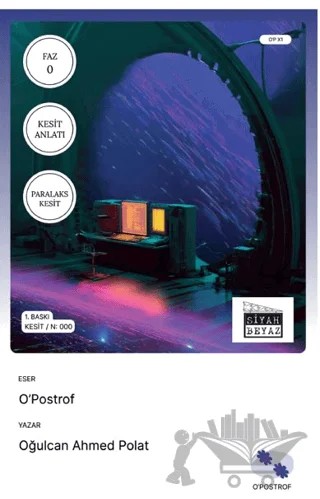 O’postrof – Oğulcan Ahmed Polat – Siyah Beyaz Yayınları kitap kapağı