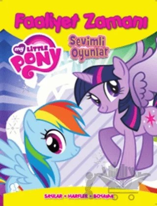 My Little Pony Faaliyet Zamanı : Sevimli Oyunlar – Kolektif – Doğan Egmont Yayıncılık kitap kapağı