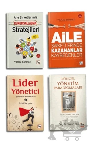Yönetim Seti (4 Kitap Takım) – Erdal Sarıçam, Taşkın Kılıç, Yılmaz Sönmez – Az Kitap kitap kapağı