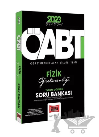 Yargı Yayınları 2023 KPSS ÖABT Fizik Öğretmenliği Tamamı Çözümlü Soru Bankası – Kolektif – Yargı Yayınevi kitap kapağı