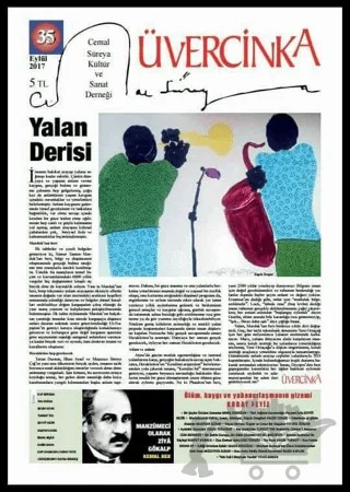 Üvercinka Dergisi Sayı: 35 Eylül 2017 – Üvercinka Dergisi kitap kapağı