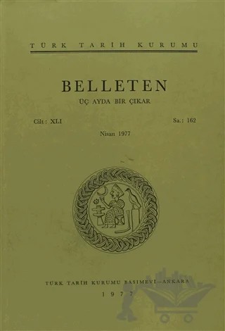 Belleten Sayı: 162 Cilt: 41 – Türk Tarih Kurumu Yayınları kitap kapağı