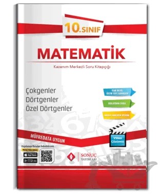 10. Sınıf Matematik Kazanım Merkezli Soru Kitapçığı – Kolektif – Sonuç Yayınları kitap kapağı