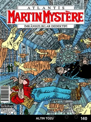 Martin Mystere İmkansızlıklar Dedektifi Sayı: 140 Altın Tozu – Lal Kitap kitap kapağı