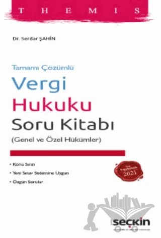 Themis – Vergi Hukuku Soru Kitabı – Serdar Şahin – Seçkin Yayıncılık kitap kapağı