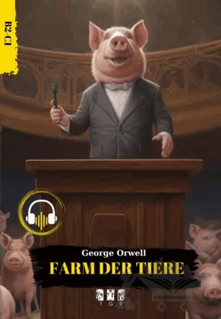 Farm Der Tiere – George Orwell – TGR Yayıncılık kitap kapağı
