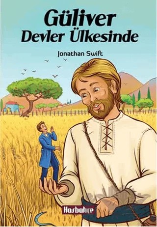 Güliver Devler Ülkesinde – Jonathan Swift – Hasbahçe kitap kapağı