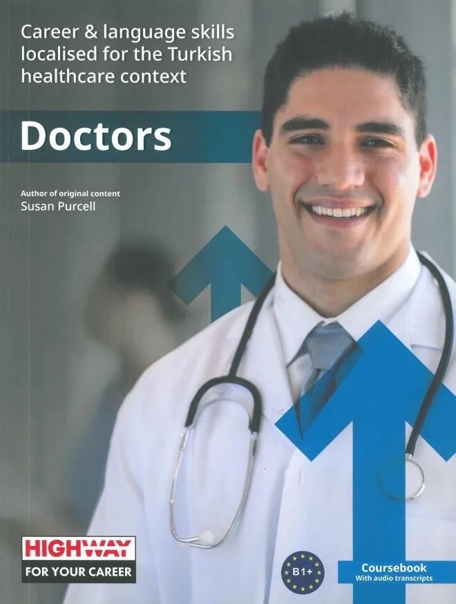 Doctors: Career & Language Skills Localised for the Turkish Healthcare Context – Nobel Tıp Kitabevleri kitap kapağı