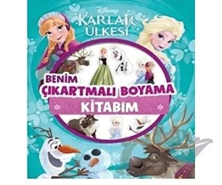Karlar Ülkesi Benim Çıkartmalı Boyama Kitabım – Kolektif – Doğan Egmont Yayıncılık kitap kapağı
