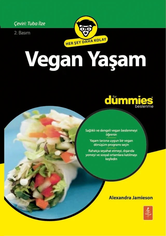 Vegan Yaşam for Dummies- Living Vegan for Dummies – Alexandra Jamieson – Dummies kitap kapağı
