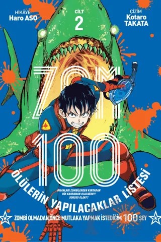 Zom 100 Cilt 2 – Haro Aso – Marmara Çizgi kitap kapağı