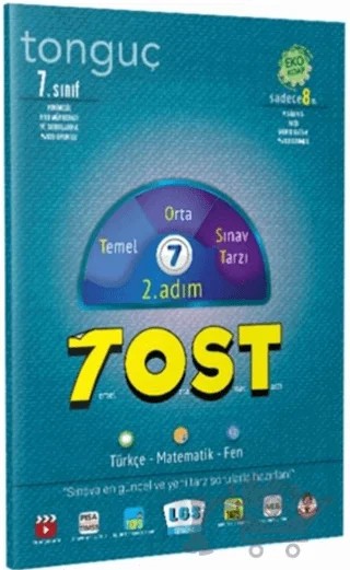 7. Sınıf Tost 2. Adım – Kolektif – Tonguç Akademi kitap kapağı