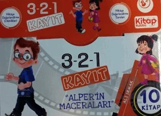 3-2-1 Kayıt Alper'in Maceraları (10 Kitap) – Ali Irmak – Kitap Kulübü Çocuk Yayınları kitap kapağı