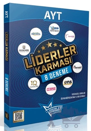 AYT 8 Deneme Seti - 2026 Model – Kolektif – Liderler Karması Yayınları kitap kapağı