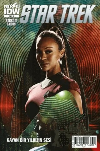 Star Trek Sayı: 18 - Kayan Bir Yıldızın Sesi – Ryan Parrott – Presstij Kitap kitap kapağı