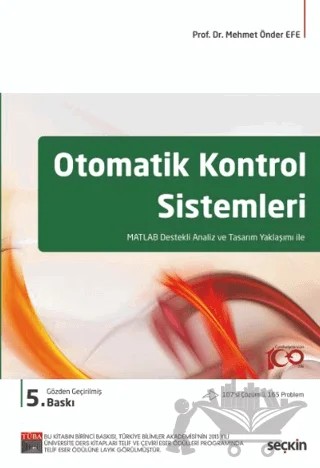 Otomatik Kontrol Sistemleri – Mehmet Önder Efe – Seçkin Yayıncılık kitap kapağı