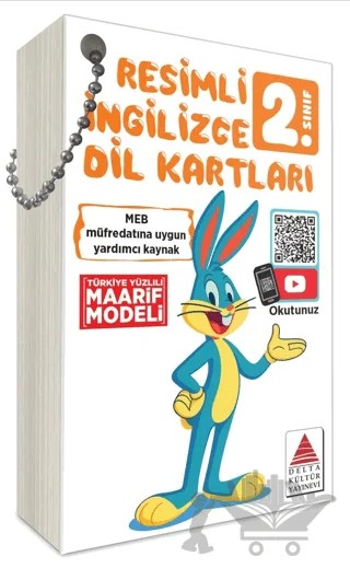 2. Sınıf Resimli İngilizce Dil Kartları – Kolektif – Delta Kültür Yayınevi kitap kapağı