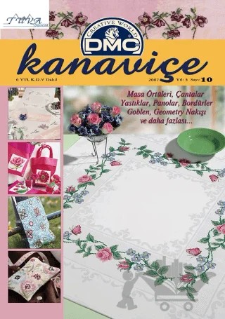 Kanaviçe Dergisi Sayı: 10 2007 – Tuva Yayıncılık kitap kapağı