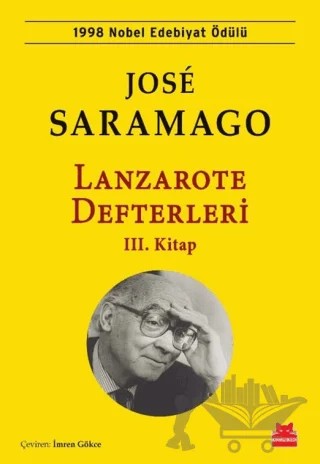 Lanzarote Defterleri 3. Kitap – Jose Saramago – Kırmızı Kedi Yayınevi kitap kapağı