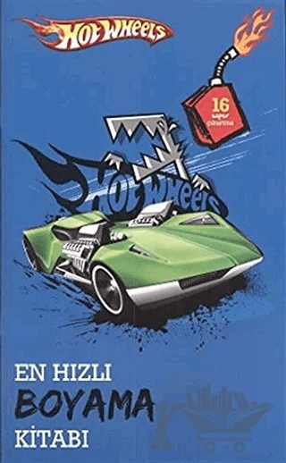 Hot Wheels En Hızlı Boyama Kitabı – Kolektif – Doğan Egmont Yayıncılık kitap kapağı