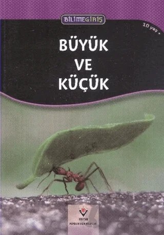 Bilime Giriş - Büyük ve Küçük – Julia Wall – TÜBİTAK Yayınları kitap kapağı