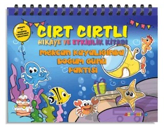 Mercan Kayalığında Doğum Günü Partisi – Kolektif – Artenino Yayıncılık kitap kapağı
