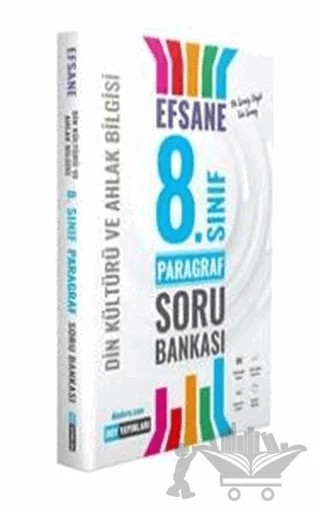 8. Sınıf Din Kültürü ve Ahlak Bilgisi Yetenekli Paragraf Soru Bankası – Kolektif – DDY Yayınları kitap kapağı