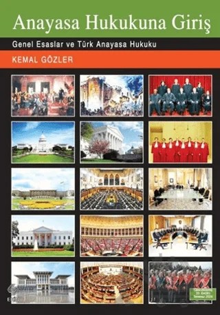 Anayasa Hukukuna Giriş – Kemal Gözler – Ekin Basım Yayın kitap kapağı