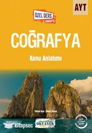 AYT Coğrafya Konu Anlatımı – Yüksel Acar, Metin Taşkın – Okyanus Yayınları kitap kapağı