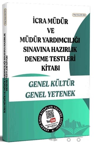 İcra Müdür ve Müdür Yardımcısı Sınavı Deneme Testleri – Mehmet Er – Askeri Sınav Kitapları kitap kapağı