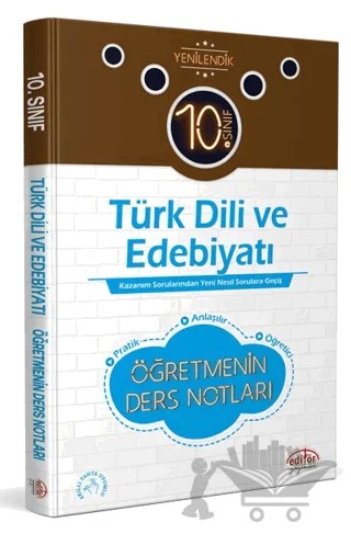 10. Sınıf Türk Dili ve Edebiyatı Öğretmenin Ders Notları – Kolektif – Editör Yayınevi kitap kapağı