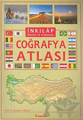 İnkılap Coğrafya Atlası Resimli ve Açıklamalı – İbrahim Atalay – İnkılap Kitabevi kitap kapağı