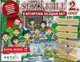 Netbil 2. Sınıf Sesli Kale Eğitim Seti – Kolektif – Netbil Yayıncılık kitap kapağı