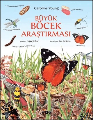 Büyük Böcek Araştırması – Caroline Young – Yapı Kredi Yayınları kitap kapağı