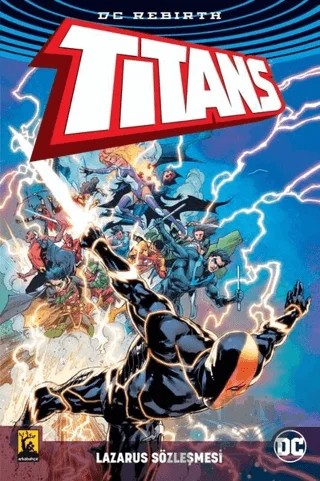 Titans Lazarus Sözleşmesi – Christopher Priest – Arka Bahçe Yayıncılık kitap kapağı