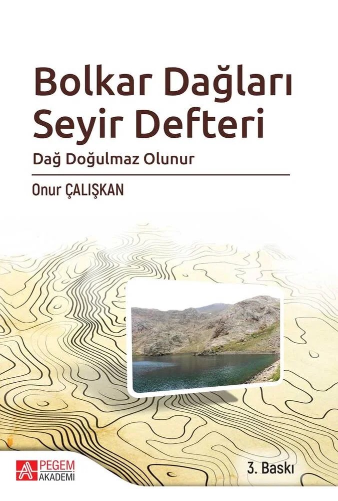 Bolkar Dağları Seyir Defteri – Onur Çalışkan – Pegem Akademi Yayıncılık kitap kapağı