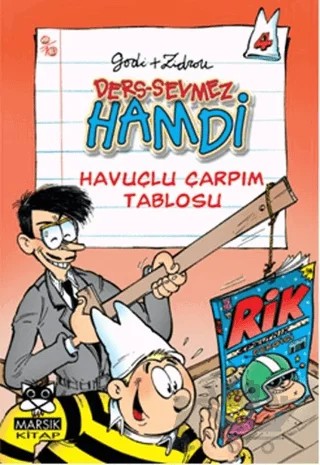 Ders Sevmez Hamdi 4 - Havuçlu Çarpım Tablosu – Kolektif – Marsık Kitap kitap kapağı