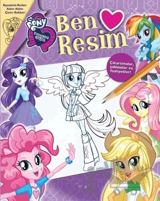 My Little Pony Resim Yapmayı Seviyorum – Kolektif – Doğan Egmont Yayıncılık kitap kapağı