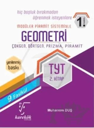 TYT AYT Geometri – Kolektif – Karekök Yayıncılık kitap kapağı