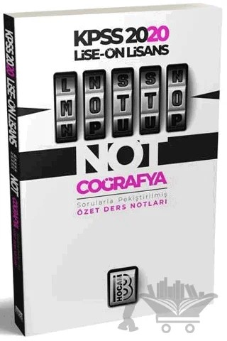 2020 Lise Önlisans Coğrafya MOTTO Ders Notları – Kolektif – Benim Hocam Yayınları kitap kapağı