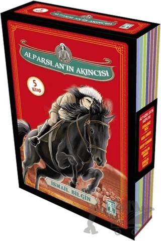 Alparslan’ın Akıncısı Seti (5 Kitap Takım) – İsmail Bilgin – İlk Genç Timaş kitap kapağı
