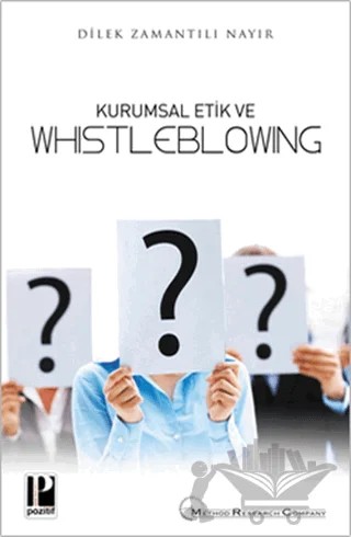 Kurumsal Etik ve Whistleblowing – Dilek Zamantılı Nayır – Pozitif Yayınları kitap kapağı