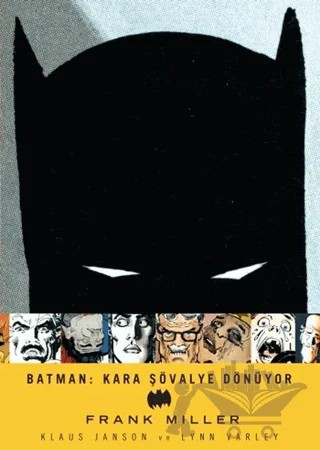 Batman : Kara Şövalye Dönüyor – Frank Miller – JBC Yayıncılık kitap kapağı