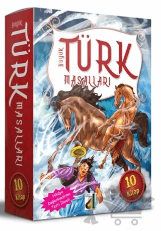 Büyük Türk Masalları (10 Kitap Takım) – Betül Şen – Damla Yayınevi kitap kapağı