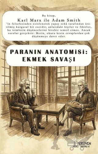 Paranın Anatomisi: Ekmek Savaşı – Karl Marx, Adam Smith – Serüven Yayınevi kitap kapağı
