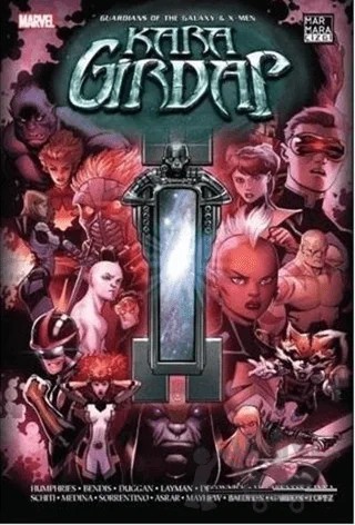 Kara Girdap – Brian Michael Bendis – Marmara Çizgi kitap kapağı